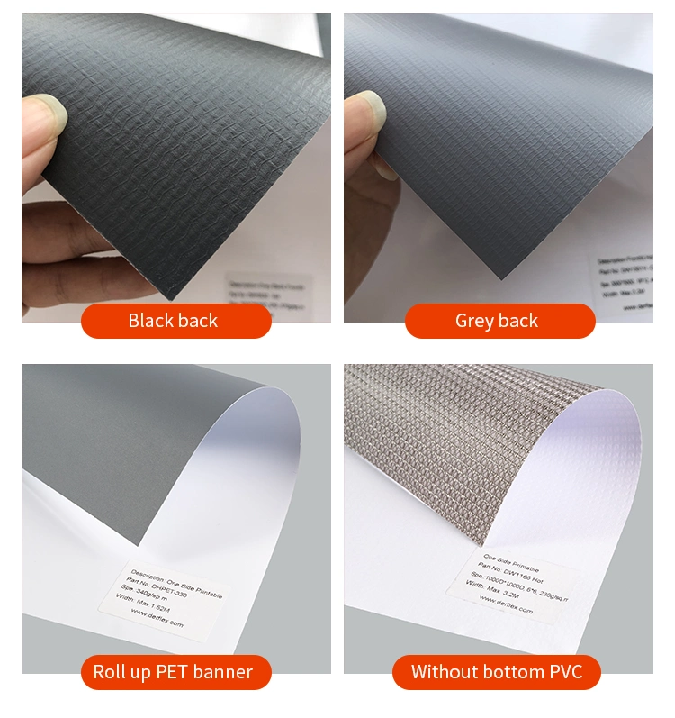 Derflex Anti-UV PVC Flex Banner High Transparency Light Box Backlit Fabric
