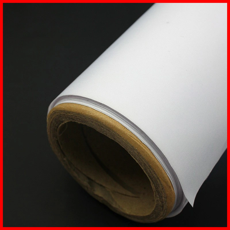 100% Polyester Triple White Twill Backlit Fabric 250GSM