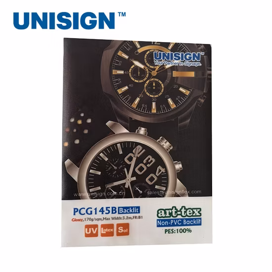 100% Polyester Material Textile Backlit Pearl Fabric